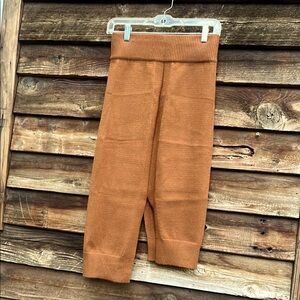 In the groove vintage pencil skirt elastic waist asymmetric cut made in Korea